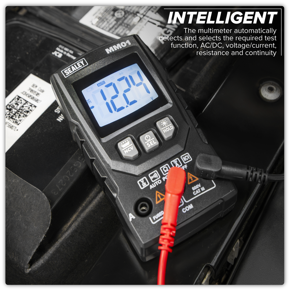 Sealey MM01 Auto-Ranging Digital Multimeter 6-Function