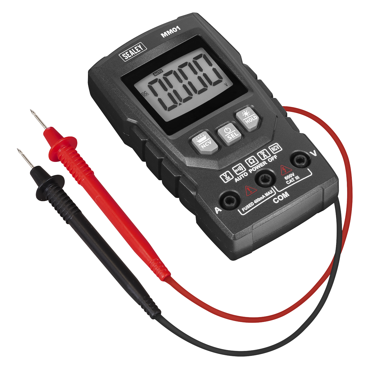 Sealey MM01 Auto-Ranging Digital Multimeter 6-Function