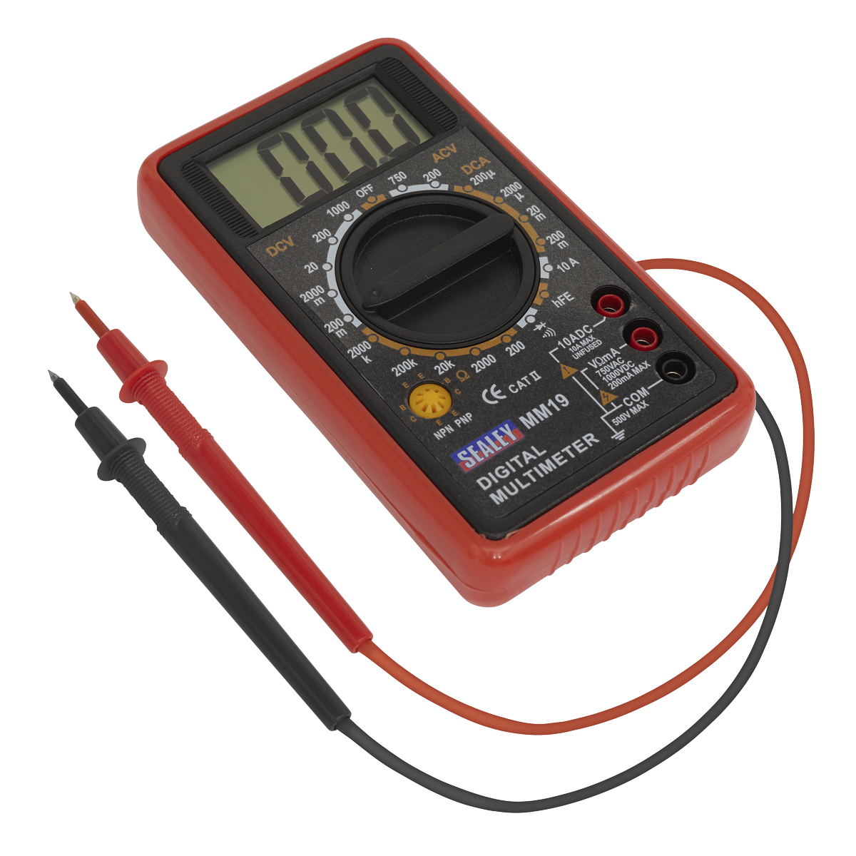 Sealey MM19 7-Function Digital Multimeter