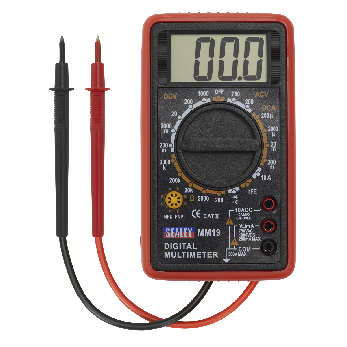Sealey MM19 7-Function Digital Multimeter