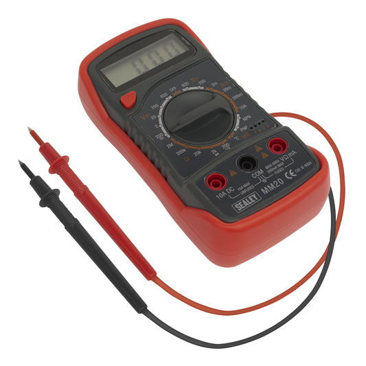 Sealey MM20 8-Function Digital Multimeter with Thermocouple