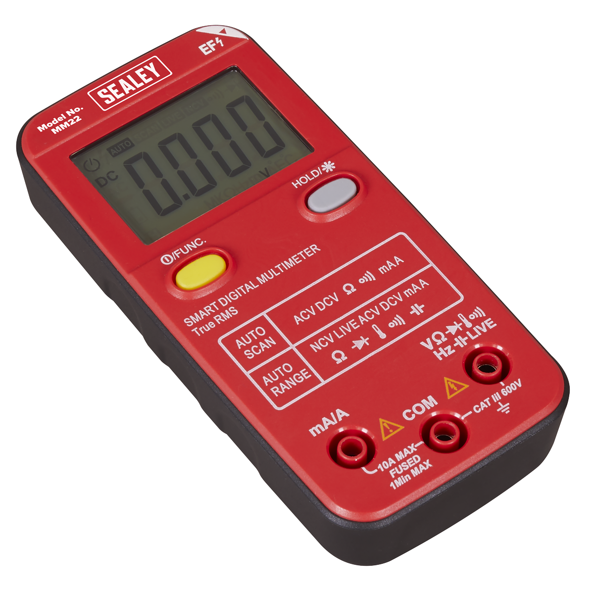 Sealey MM22 13-Function Professional Smart Auto-Scanning Digital Multimeter