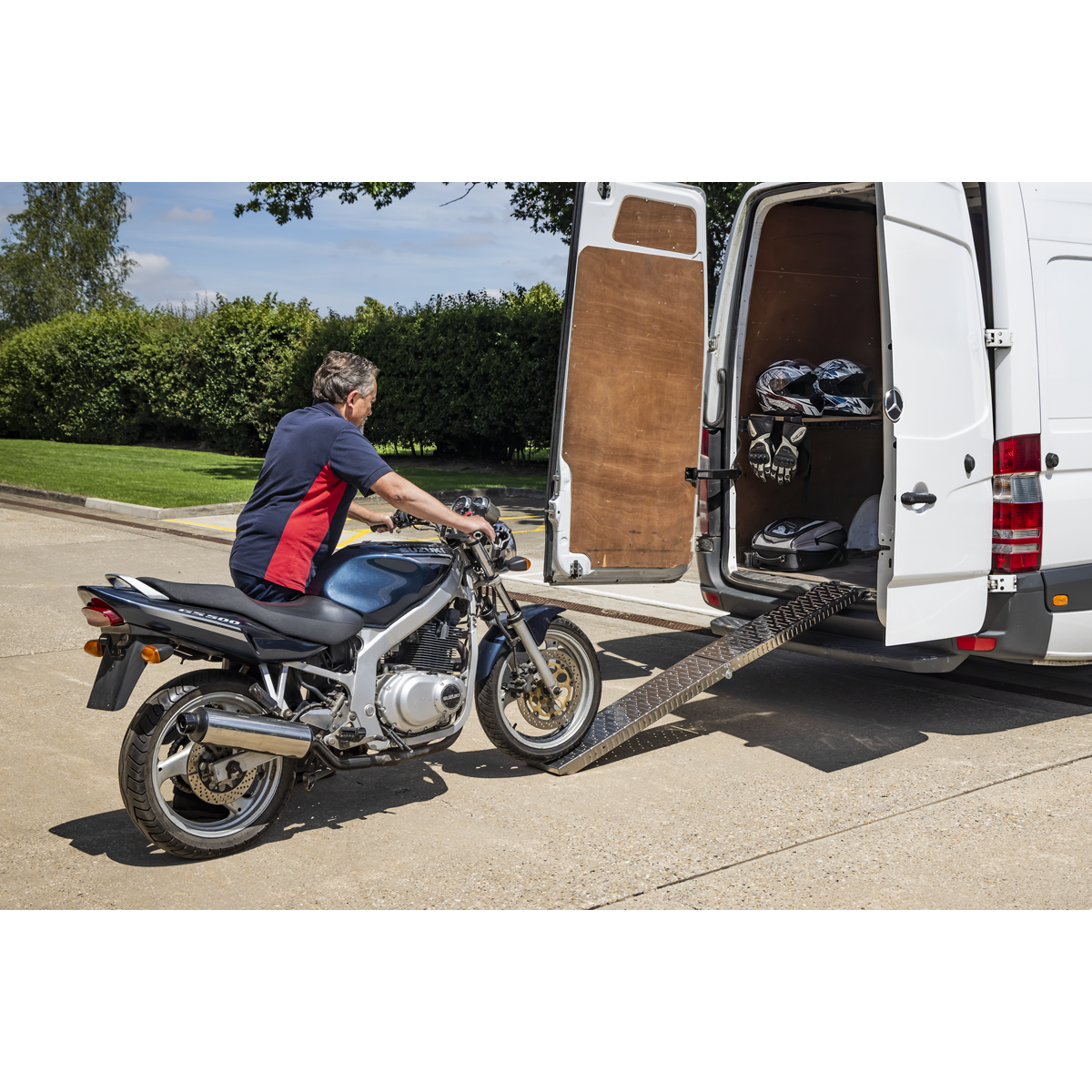 Sealey MR270 Stainless Steel Loading Ramp 270kg Capacity