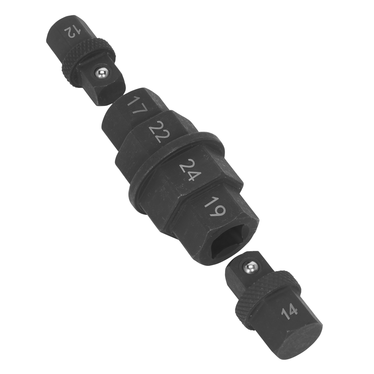 Sealey MS008 Motorcycle Spindle Tool Set 3pc