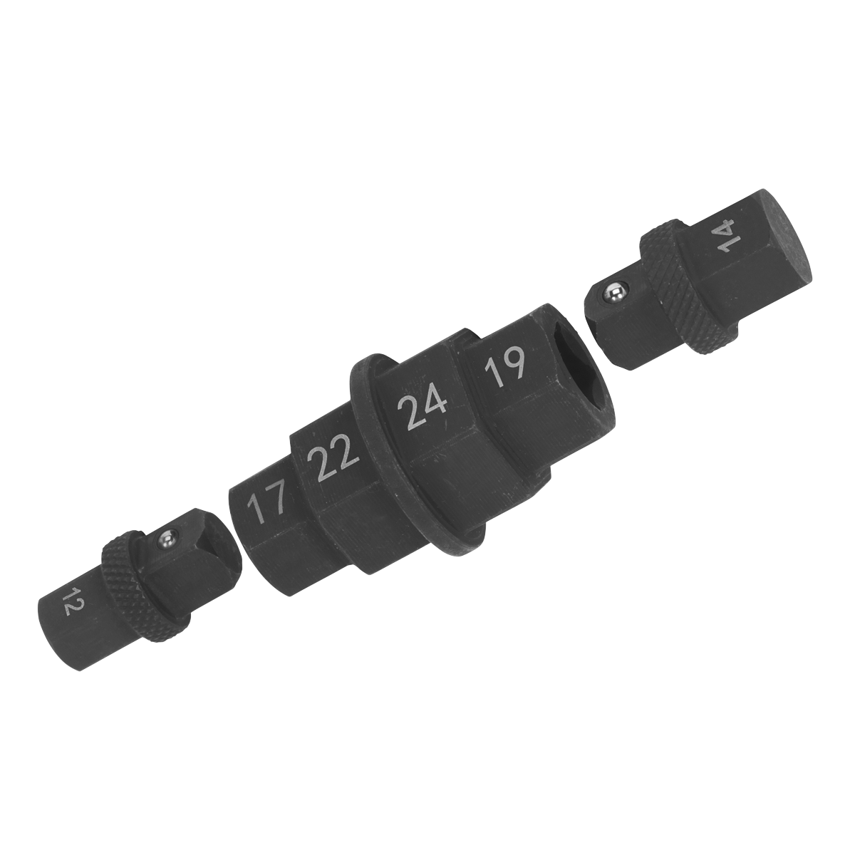 Sealey MS008 Motorcycle Spindle Tool Set 3pc