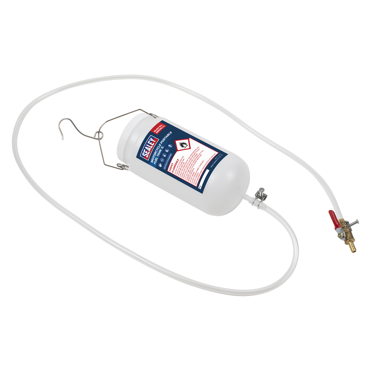 Sealey MS029 Motorcycle Portable Fuel Tank 1L