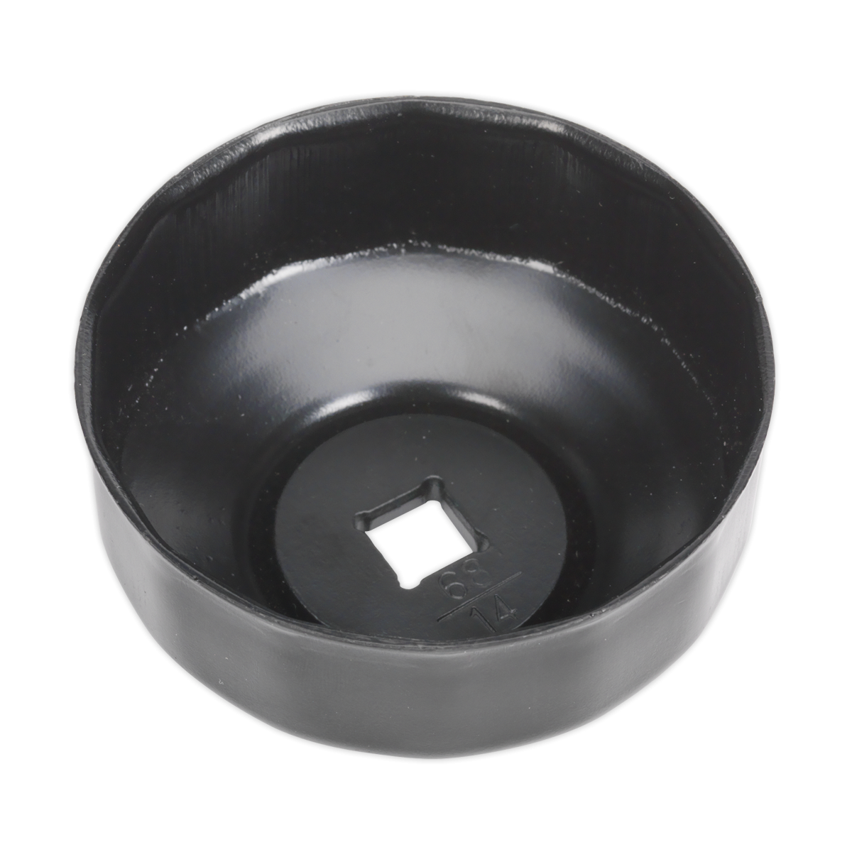 Sealey MS045 Oil Filter Cap Wrench 68mm x 14 Flutes