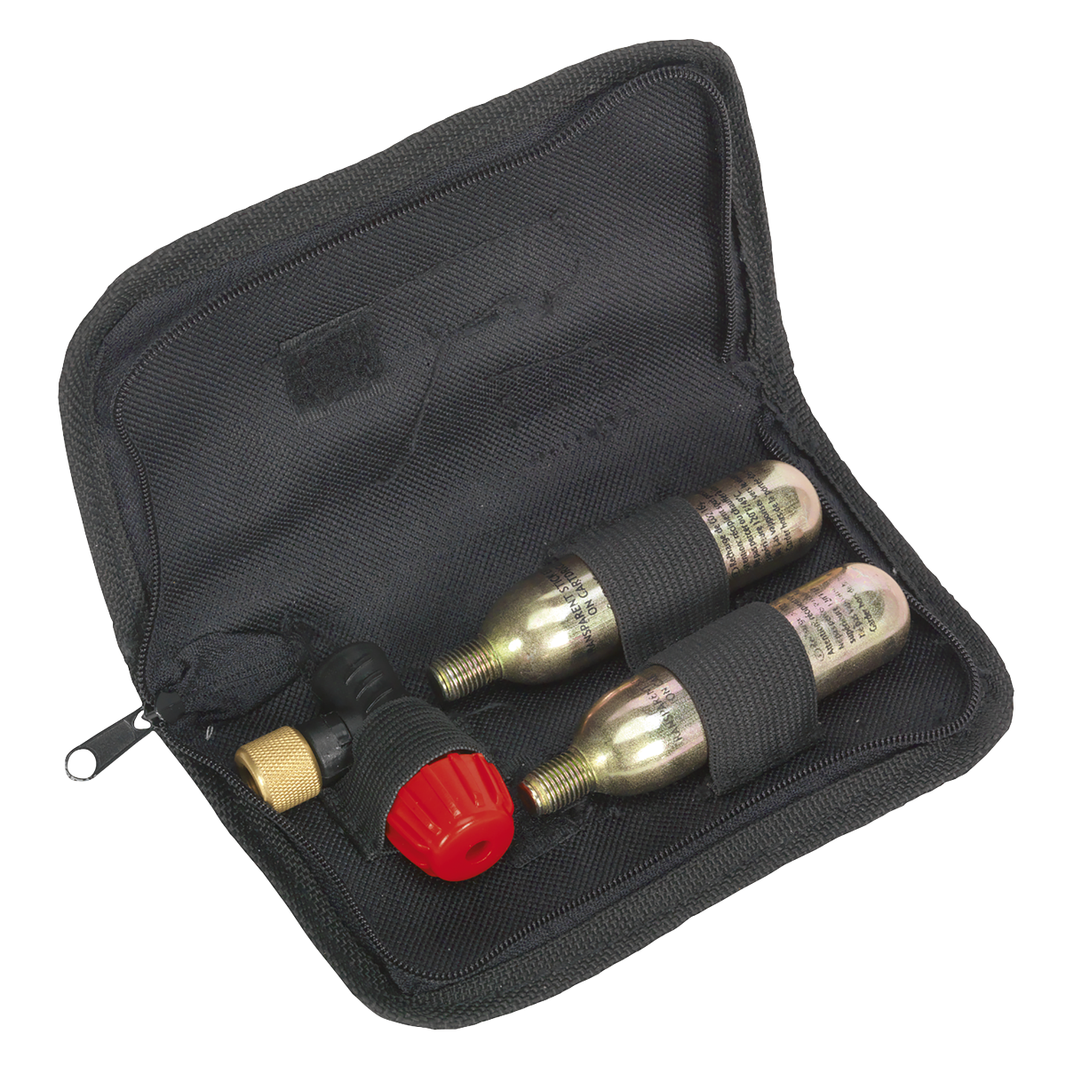 Sealey MS087 Motorcycle CO2 Emergency Tyre Inflator Kit