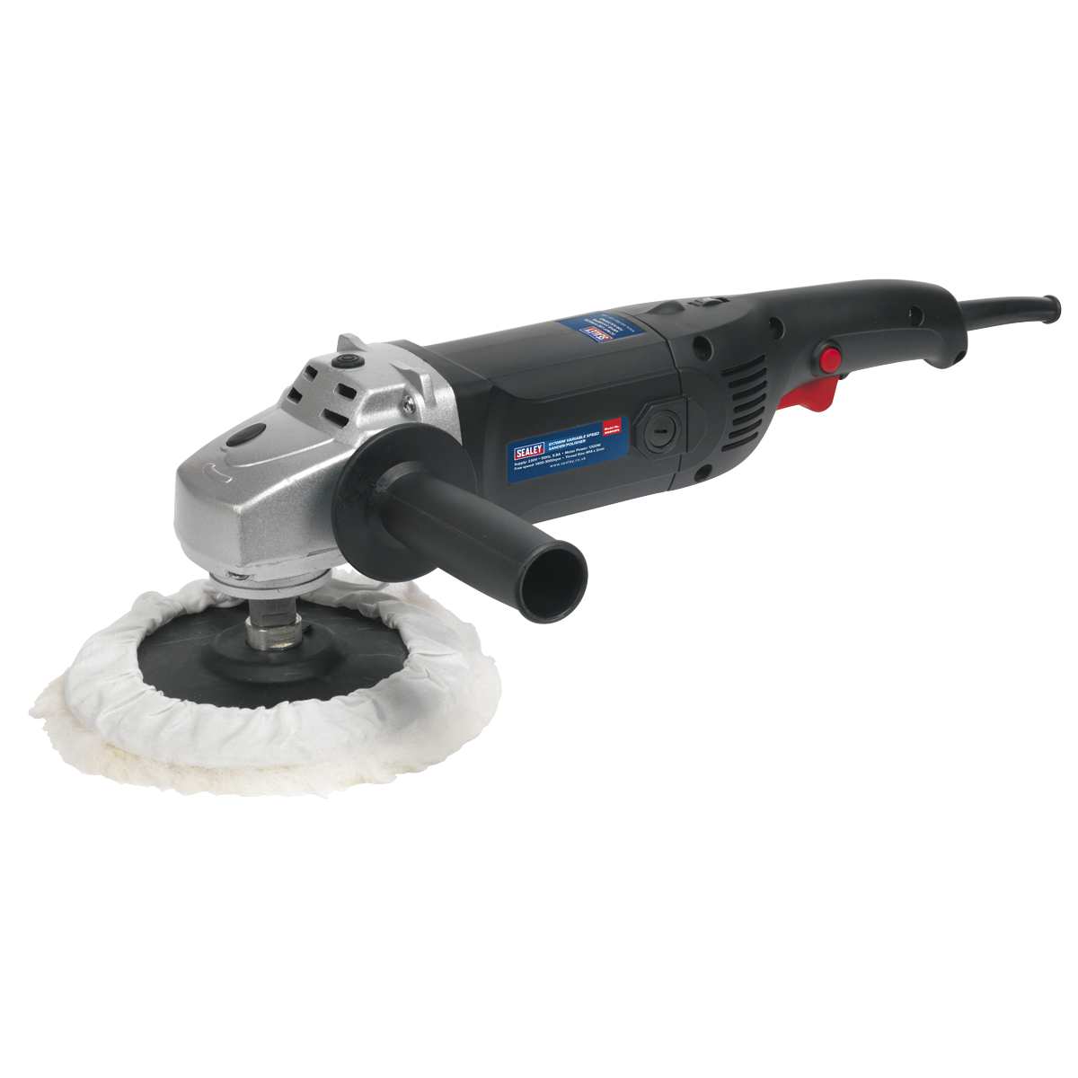 Sealey MS900PS 170mm Rotary Variable Speed Sander/Polisher 1300W/230V