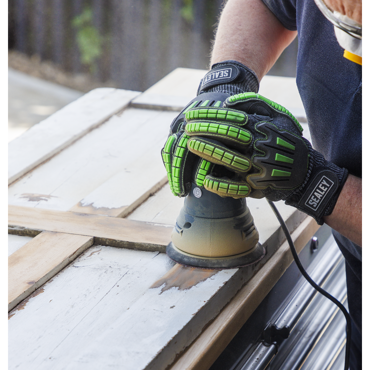 Sealey MSS125240 Ceramic Mesh Sanding Disc 125mm 240Grit - Pack of 10