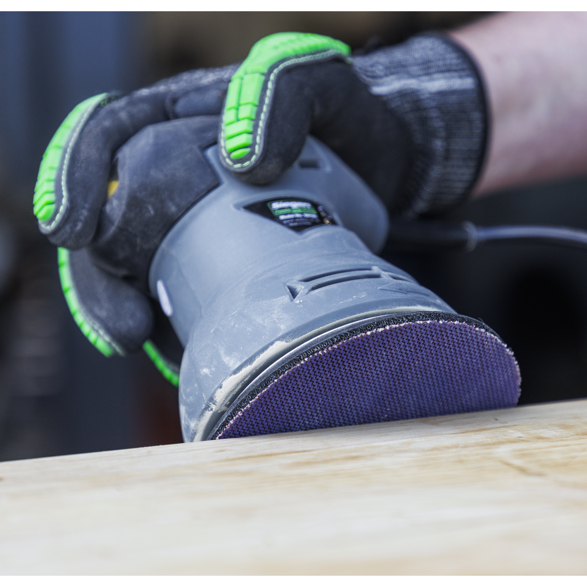 Sealey MSS12560 Ceramic Mesh Sanding Disc 125mm 60Grit - Pack of 10