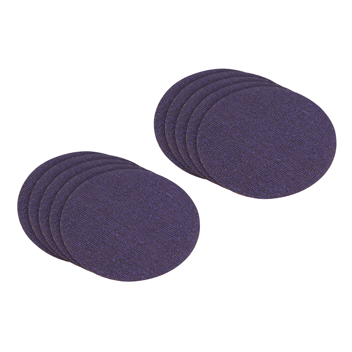 Sealey MSS12580 Ceramic Mesh Sanding Disc 125mm 80Grit - Pack of 10