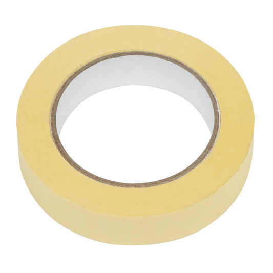 Sealey MTLB24S Premium Quality Masking Tape 24mm x 50m