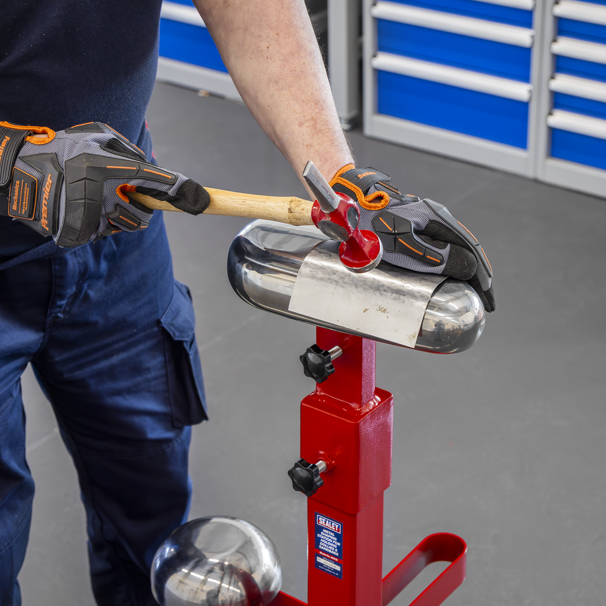 Sealey MW13 Tank Shaped Dolly for Bodywork Metal Forming