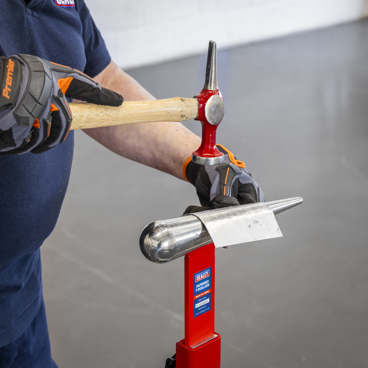 Sealey MW14 Tapered T-Dollies for Sheet Metal Forming