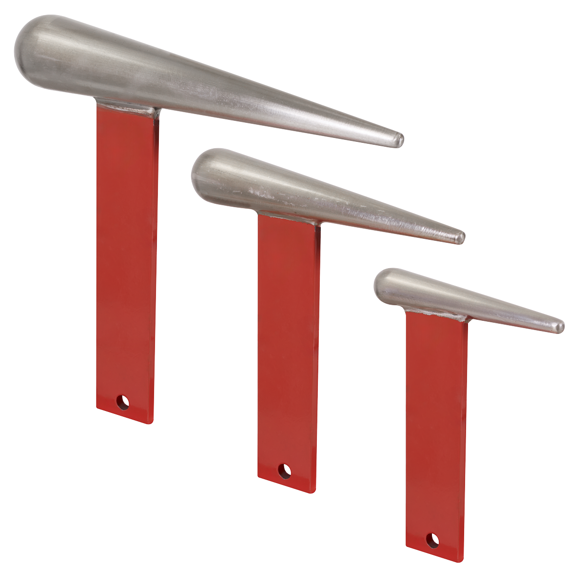 Sealey MW14 Tapered T-Dollies for Sheet Metal Forming