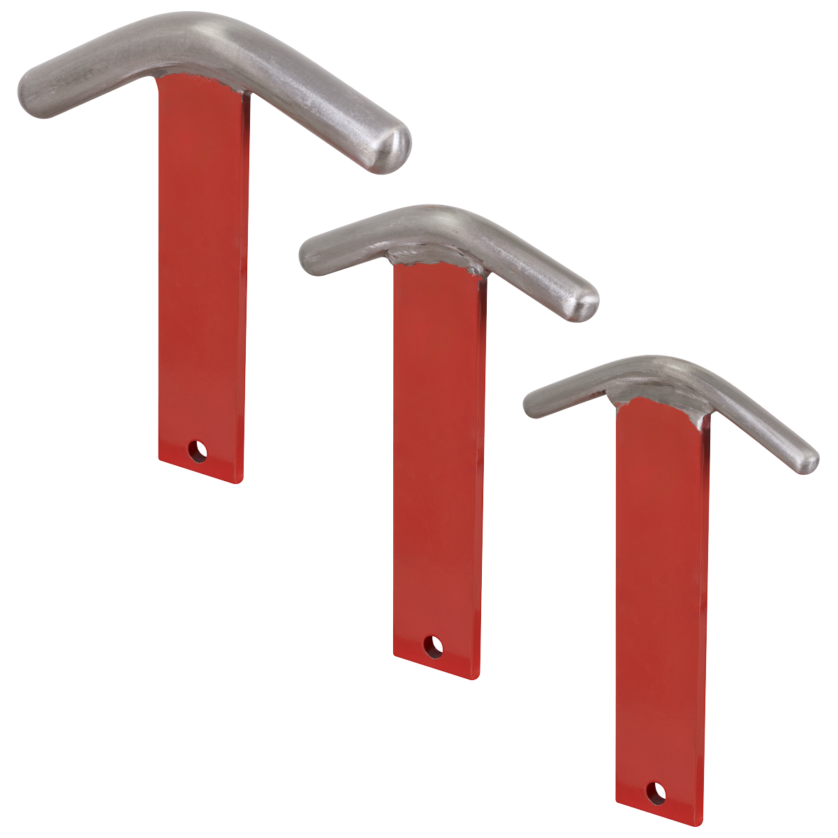 Sealey MW15 Curved T-Dollies for Sheet Metal Forming