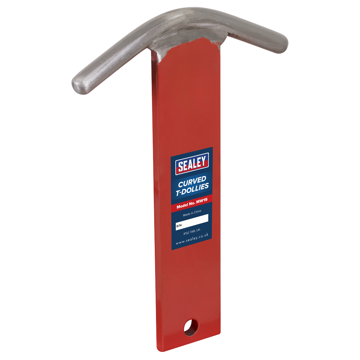 Sealey MW15 Curved T-Dollies for Sheet Metal Forming