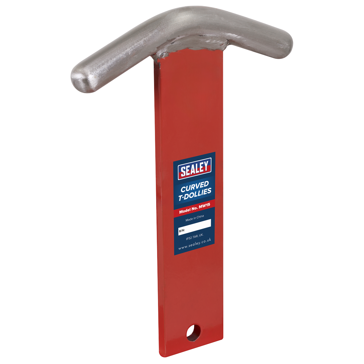 Sealey MW15 Curved T-Dollies for Sheet Metal Forming