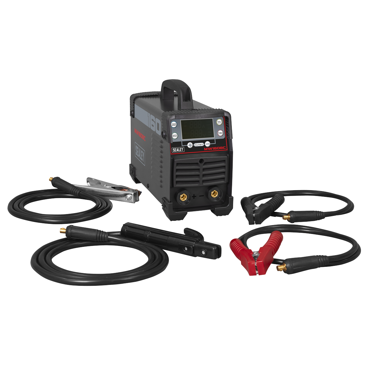Sealey MW160BC MMA/ARC Inverter Welder 160A & Battery Charger/Starter 200A 230V