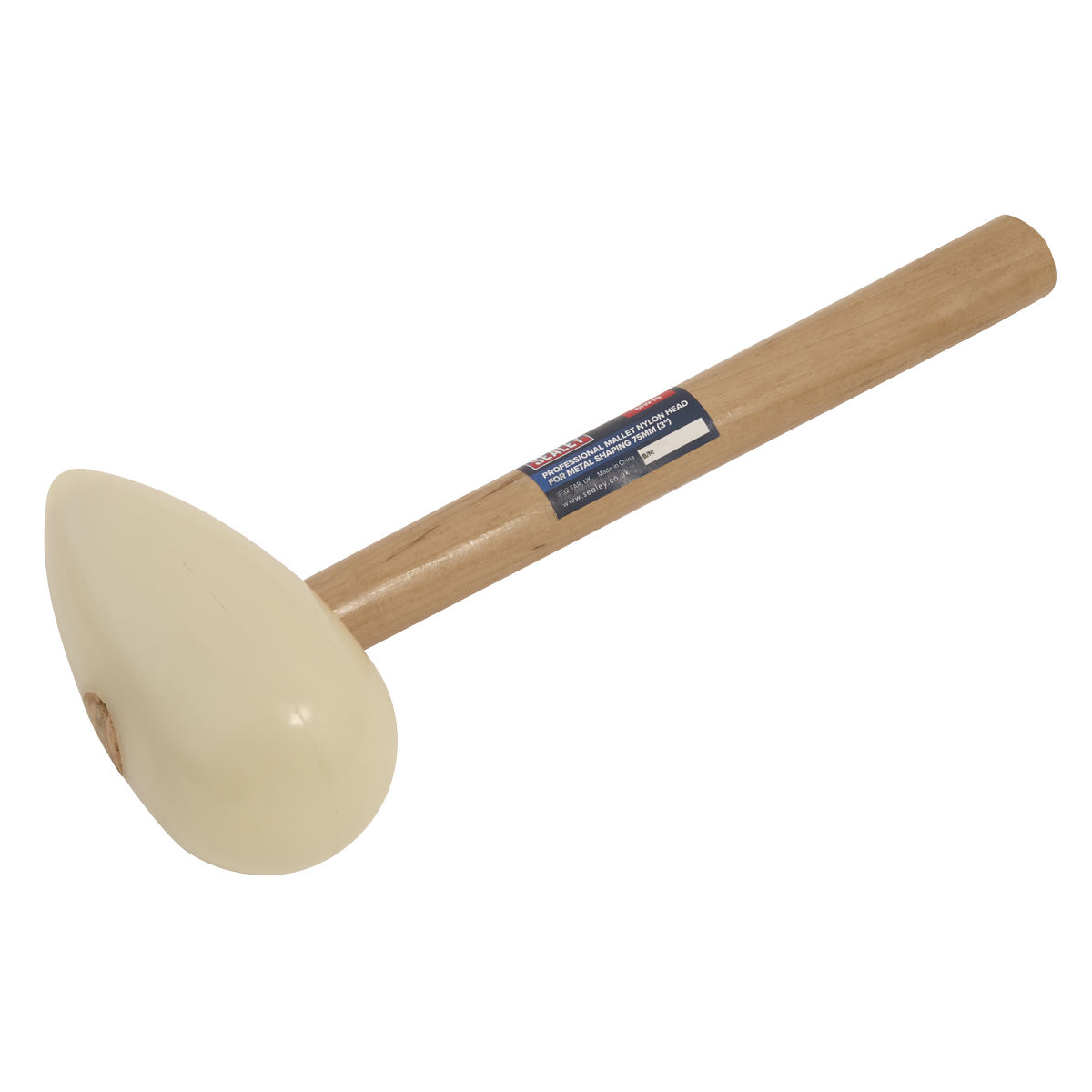Sealey MW18 Professional Mallet Nylon Head for Metal Shaping 75mm (3")