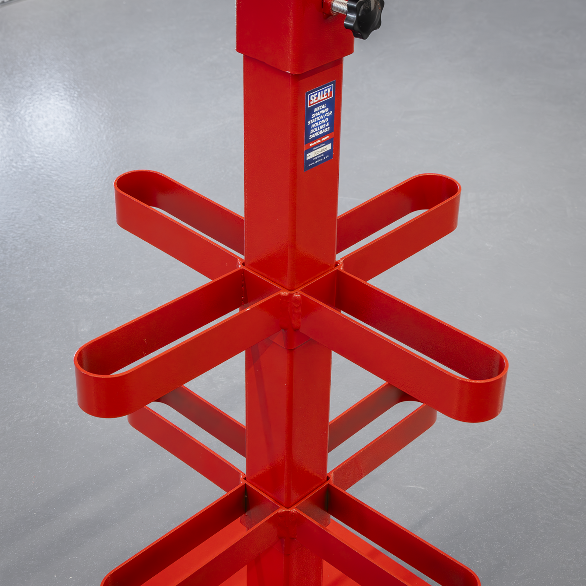 Sealey MW19 Metal Shaping Station for holding T-Dollies & Sandbags