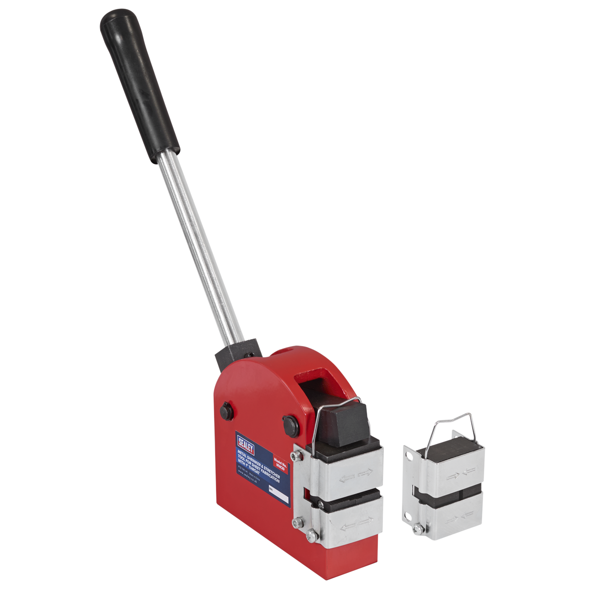 Sealey MW20 Metal Shrinker & Stretcher Tool for Sheet Fabrication with 1" Throat