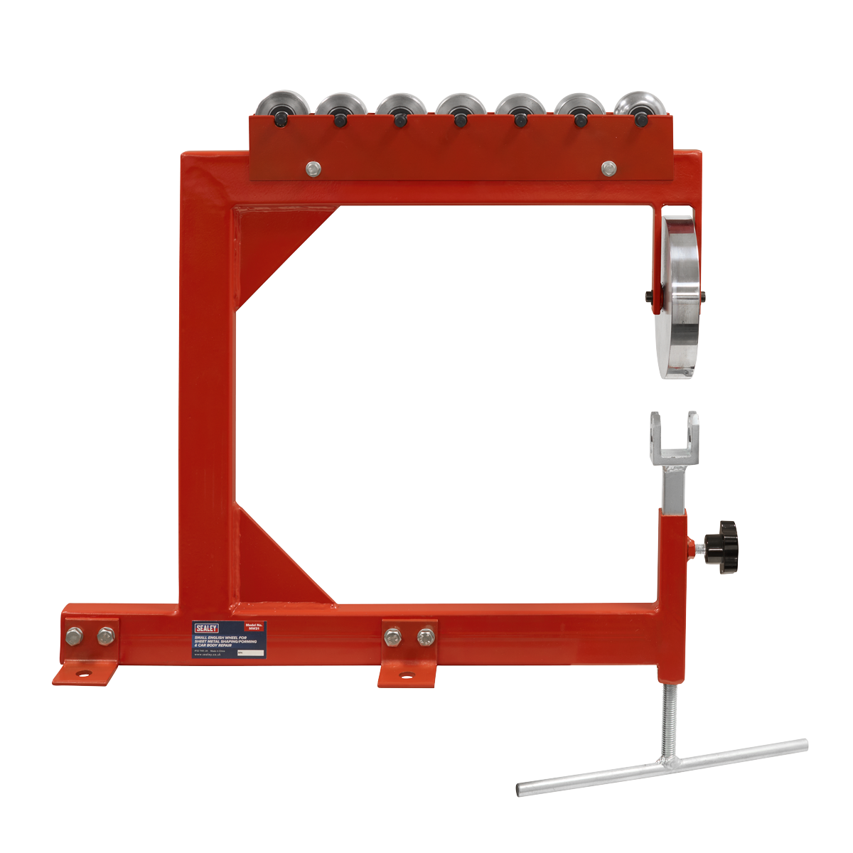 Sealey MW21 Small English Wheel for Sheet Metal Shaping/Forming & Car Body Repair