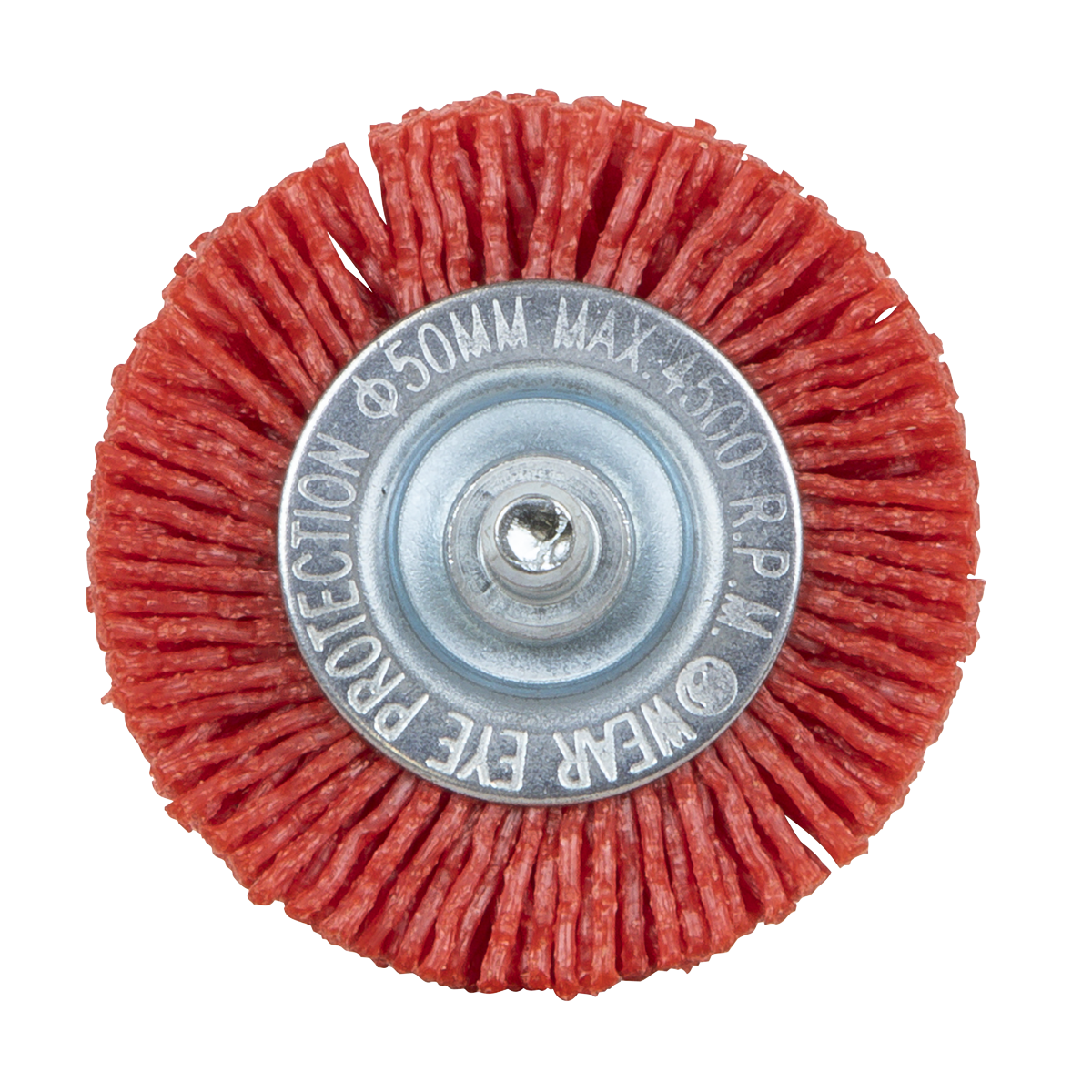Sealey NFBC50 50mm Nylon Filament Circular Brush with 6mm Shaft
