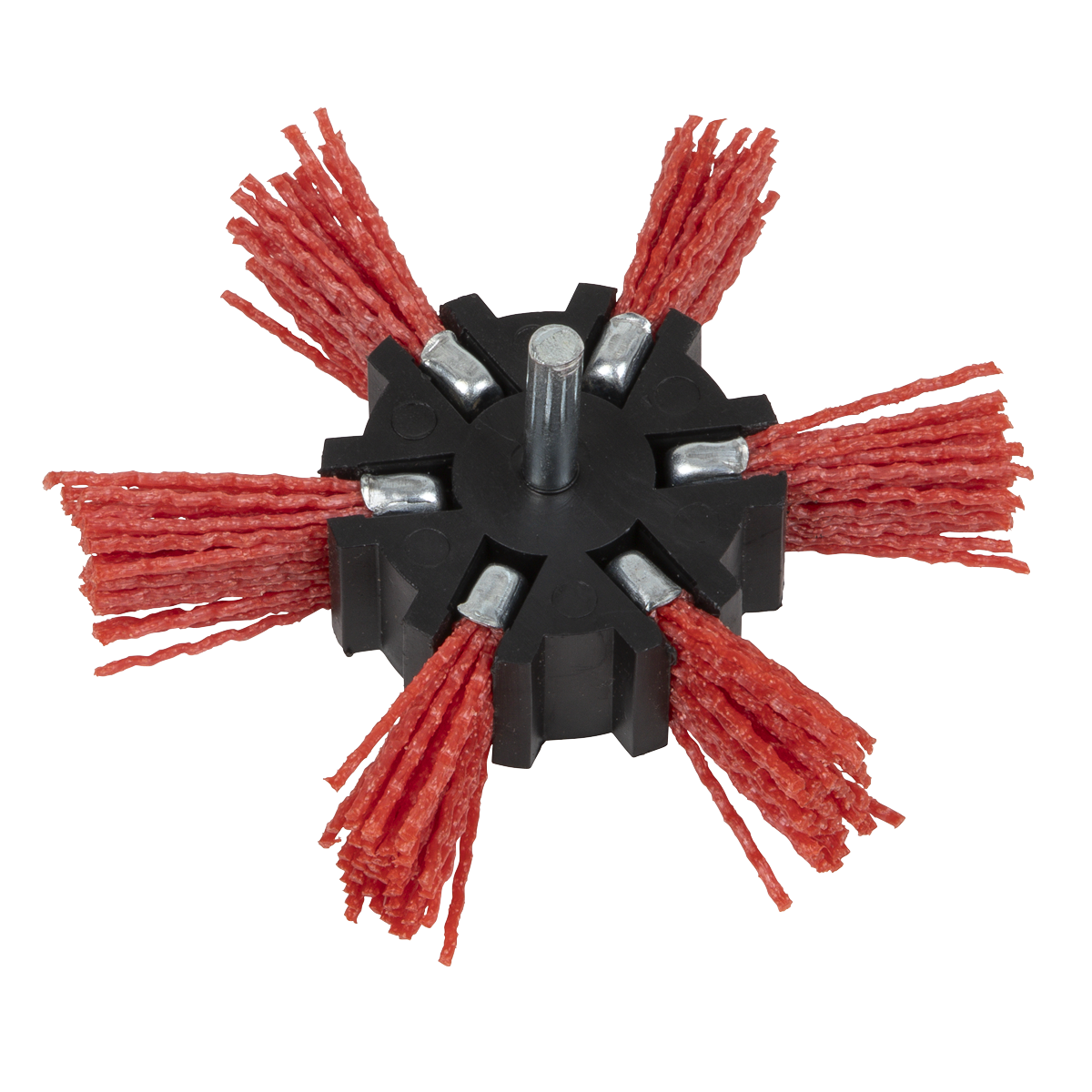 Sealey NFBS100 100mm Nylon Filament Strip Brush with 6mm Shaft