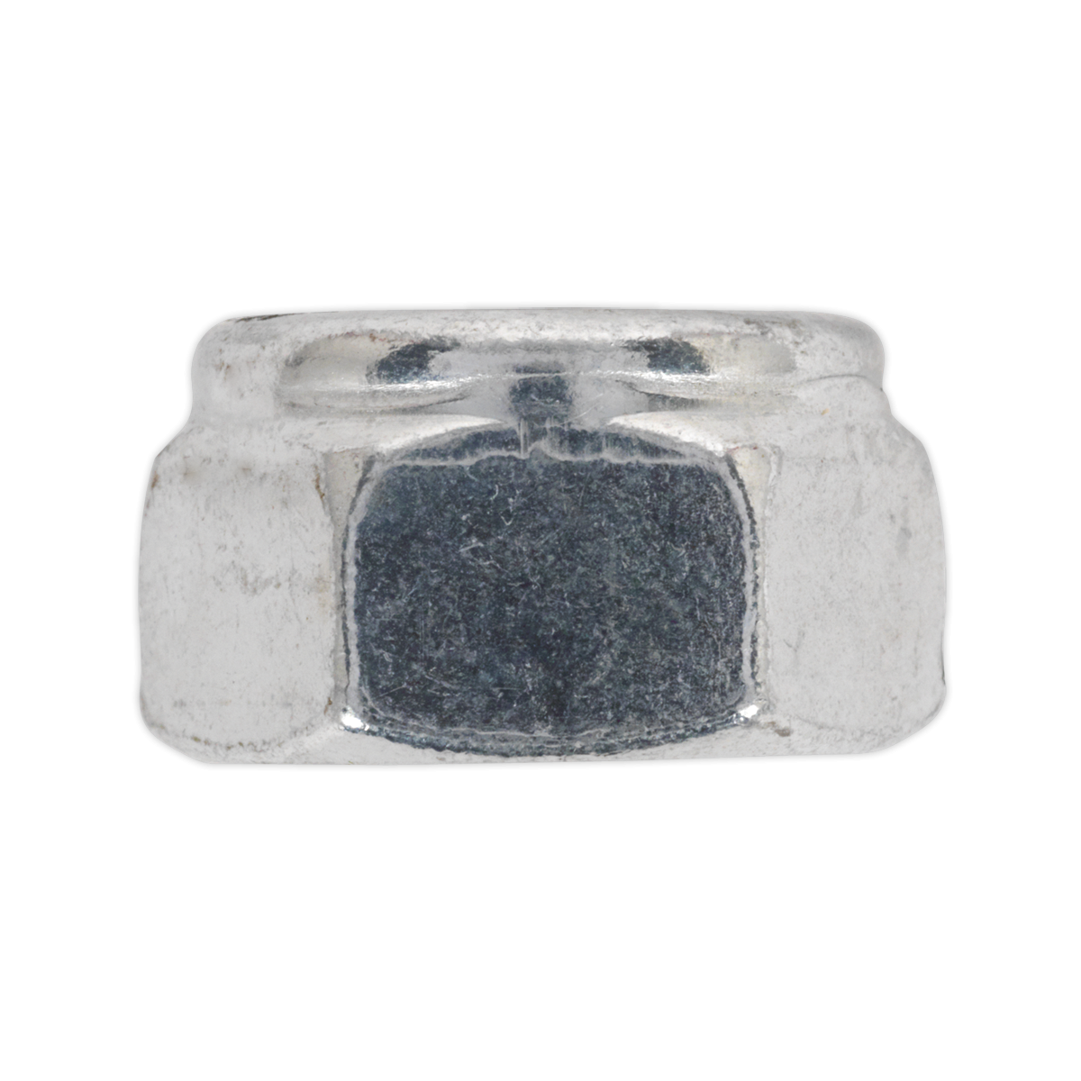 Sealey NLN4 Zinc Plated Nylon Locknut M4, DIN 982 - Pack of 100