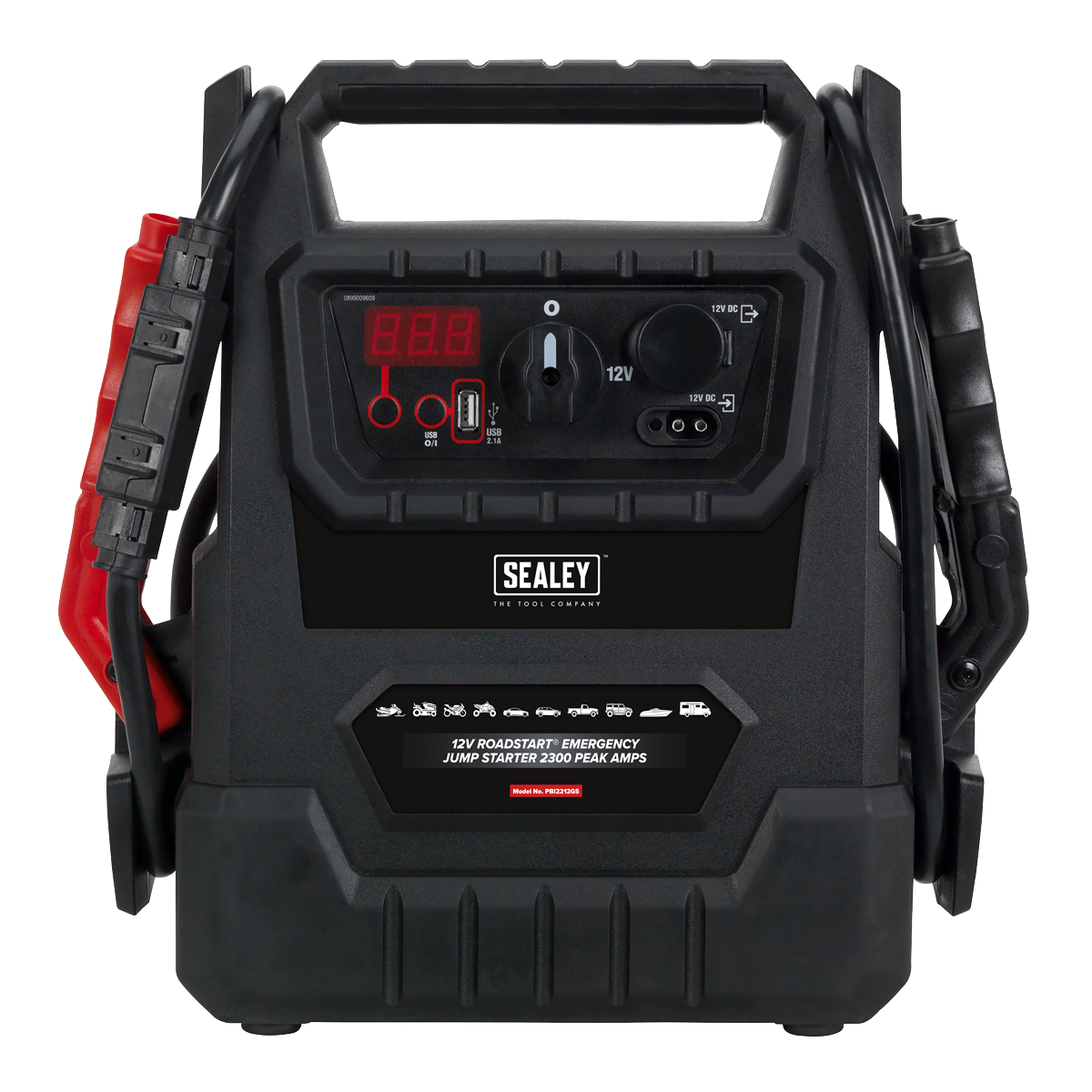 Sealey PBI2212GS 12V RoadStart® Emergency Jump Starter 2300 Peak Amps