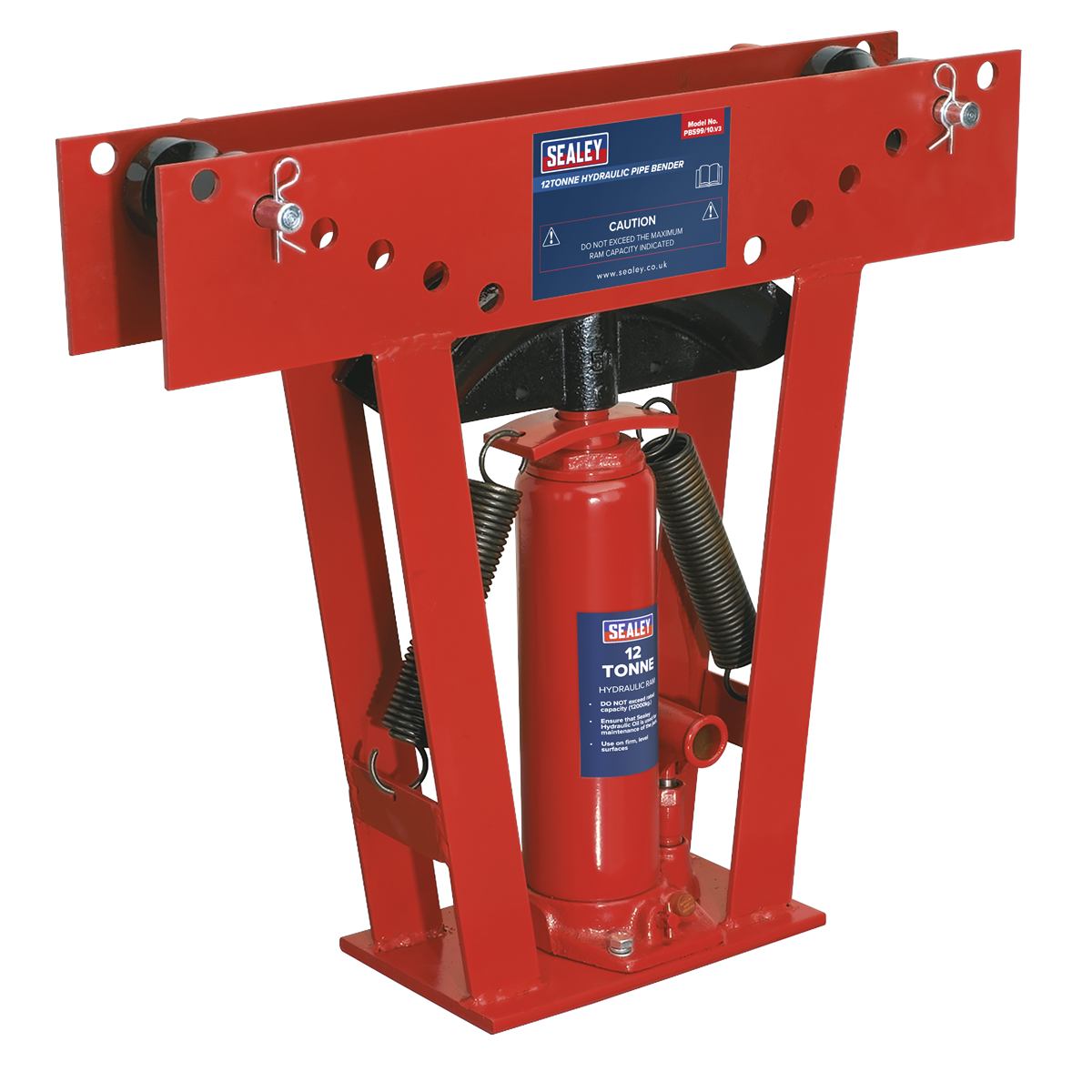Sealey PBS99/10 Hydraulic Pipe Bender 12 Tonne
