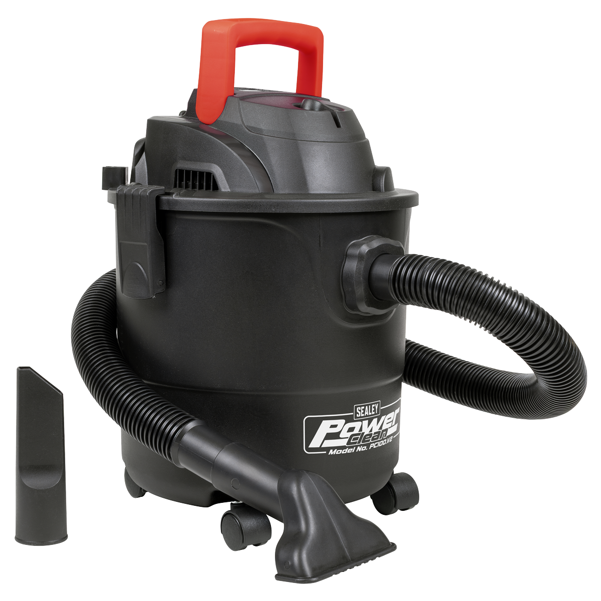Sealey PC100 10L Vacuum Cleaner Wet & Dry 1200W/230V