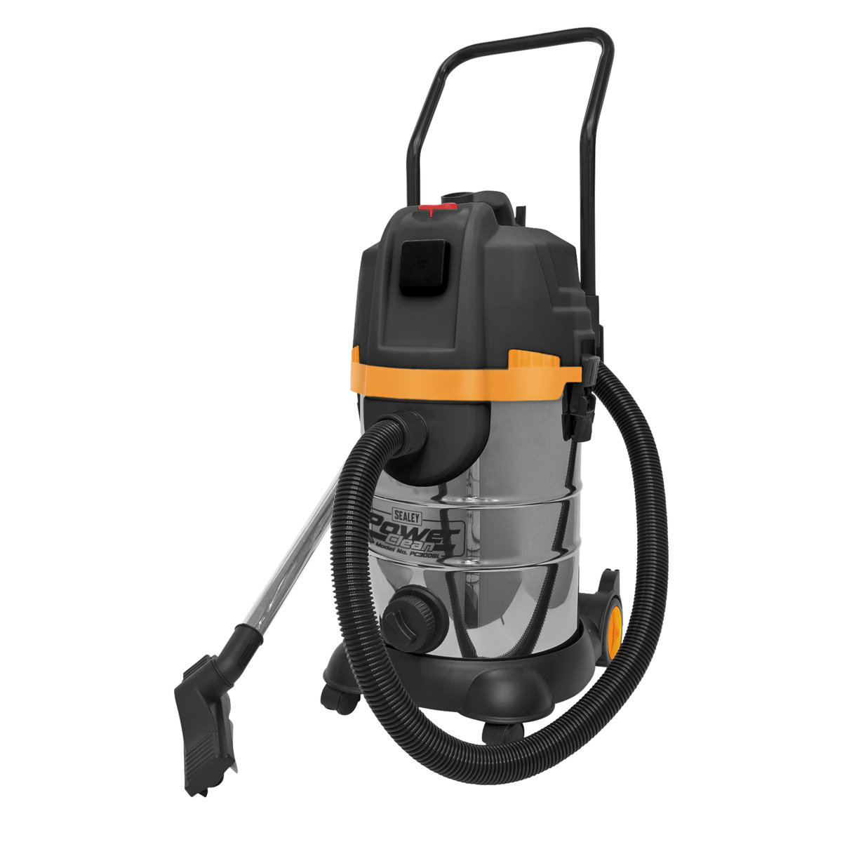 Sealey PC300BL 30L Industrial Cyclone Vacuum Cleaner Wet & Dry 1200W/230V
