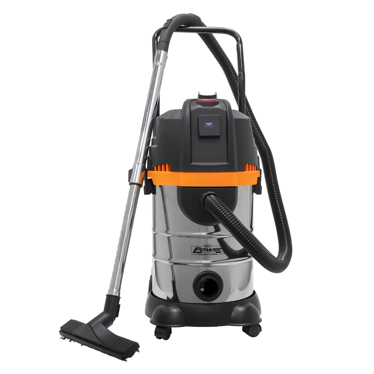 Sealey PC300BL 30L Industrial Cyclone Vacuum Cleaner Wet & Dry 1200W/230V