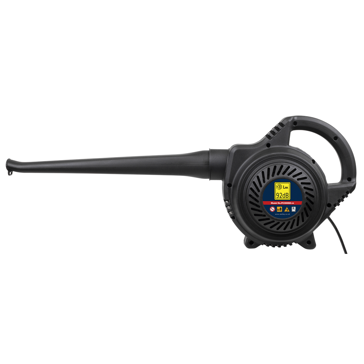 Sealey PC300SD 30L Vacuum Cleaner Wet & Dry with Stainless Steel Drum & Detachable Leaf Blower 1200W/230V