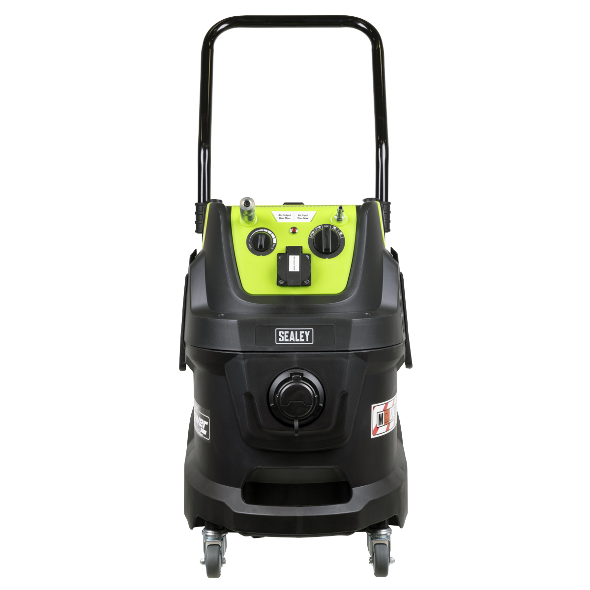 Sealey PC400MA M Class Dust-Free Industrial Wet & Dry Vacuum Cleaner 40L with Autostart for Air/Electric Power Tools 1600W/230V