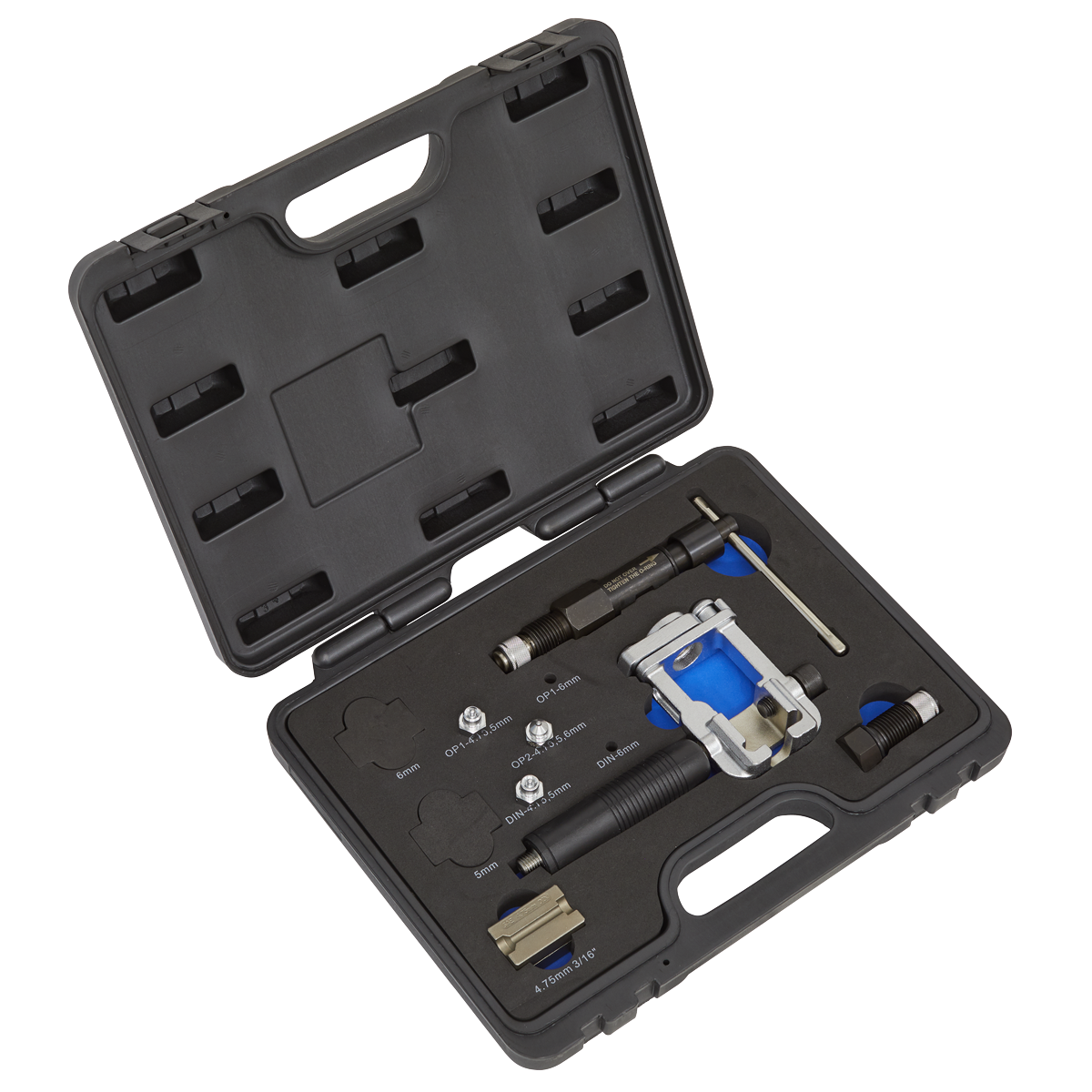 Sealey PFT10 On-Vehicle Hydraulic Brake Pipe Flaring Tool Kit