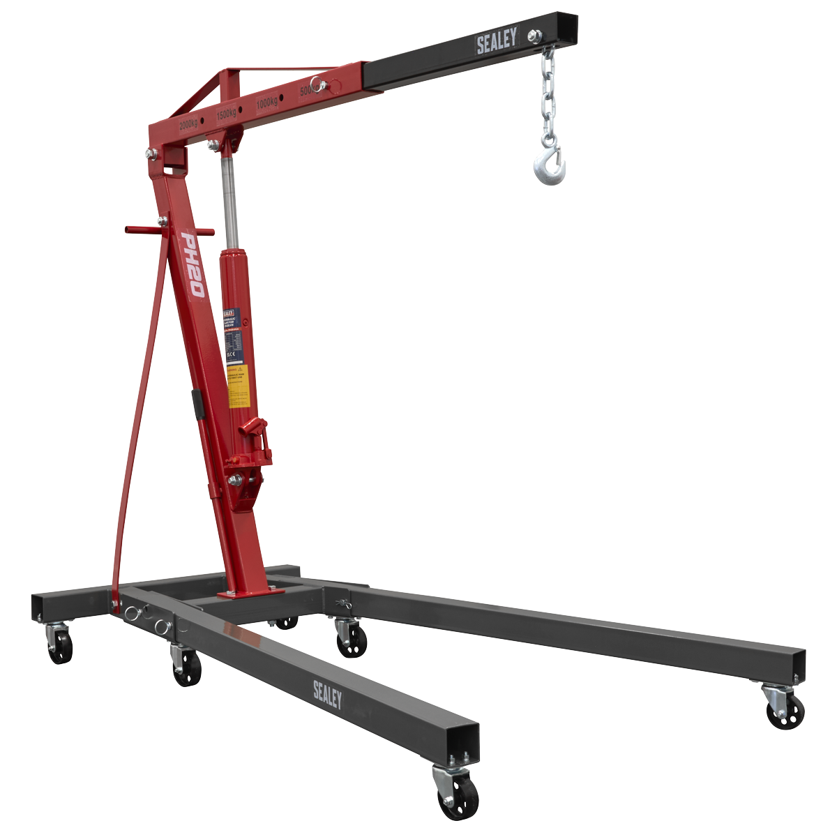 Sealey PH20 Folding Engine Crane 2 Tonne