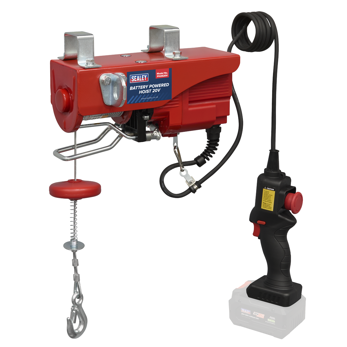 Sealey PH2520V SV20 Series Battery Powered Hoist 20V - Body Only