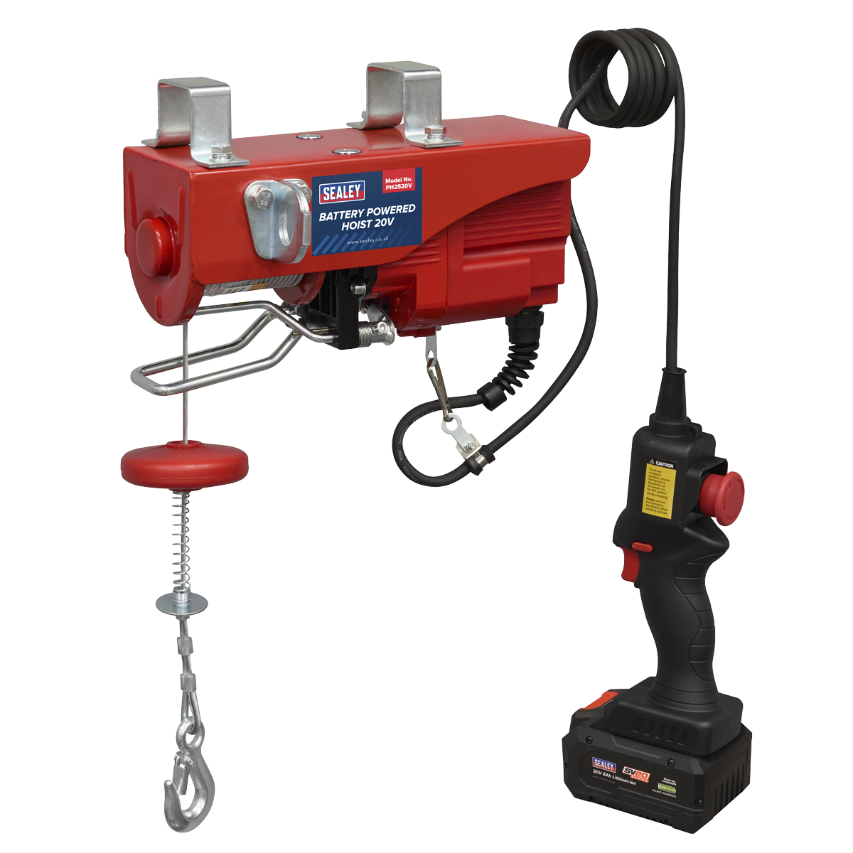 Sealey PH2520V SV20 Series Battery Powered Hoist 20V - Body Only