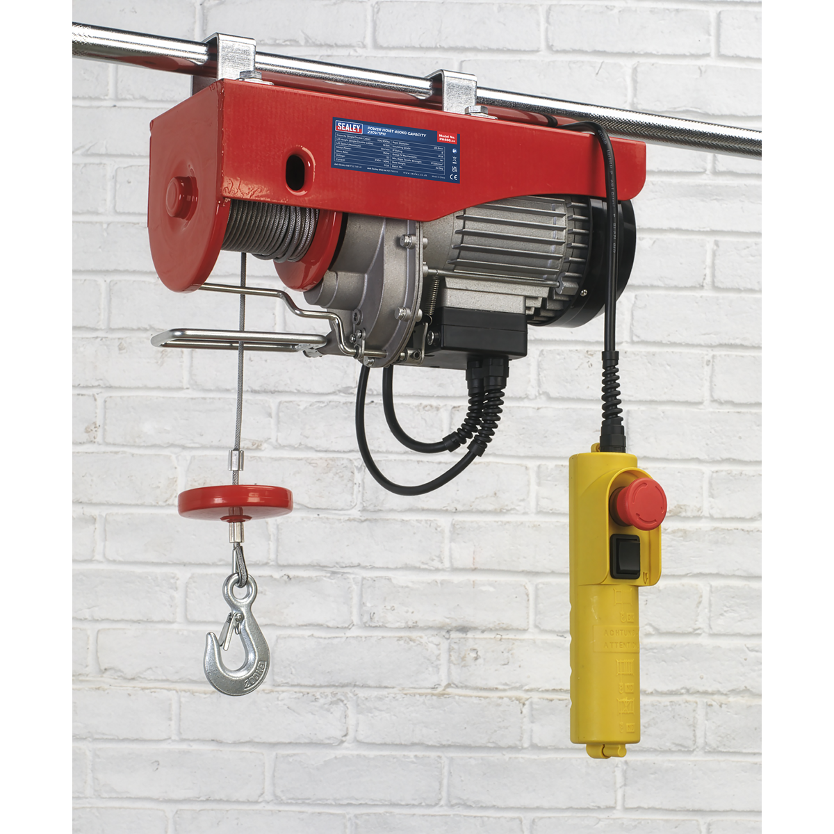 Sealey PH400 Power Hoist 400kg Capacity 230V/1ph