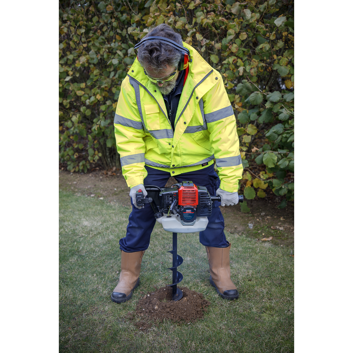 Sealey PHA100 Petrol Earth Auger 2-Stroke Engine