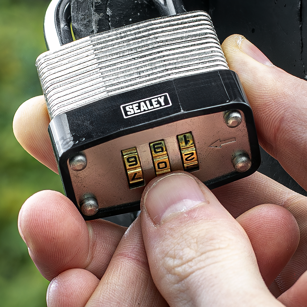 Sealey PL301C Steel Body Combination Padlock 40mm