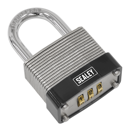 Sealey PL301C Steel Body Combination Padlock 40mm
