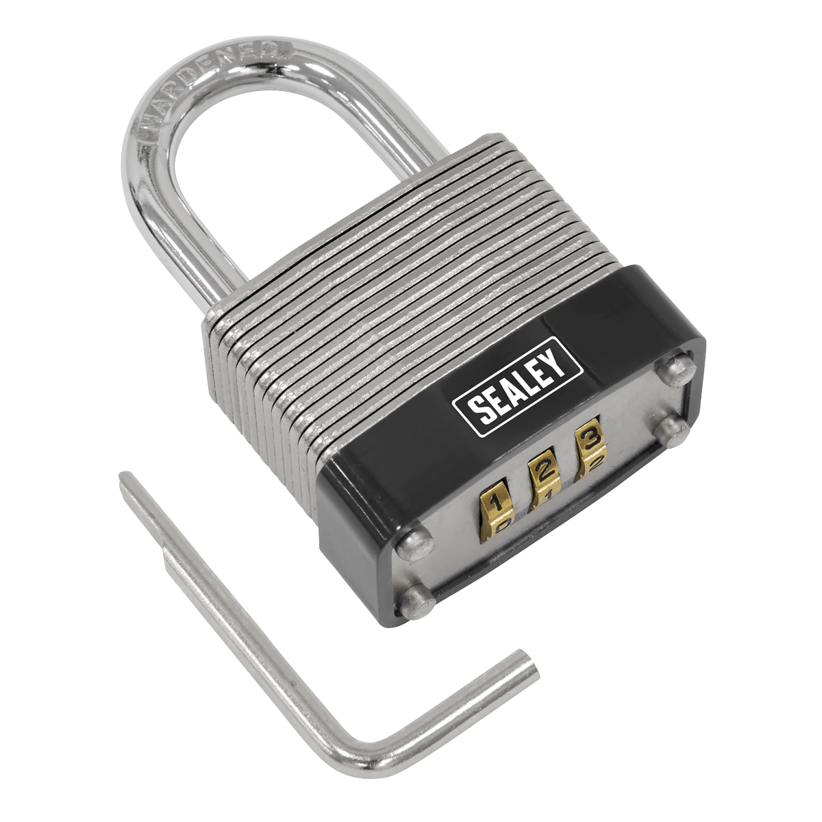 Sealey PL301C Steel Body Combination Padlock 40mm