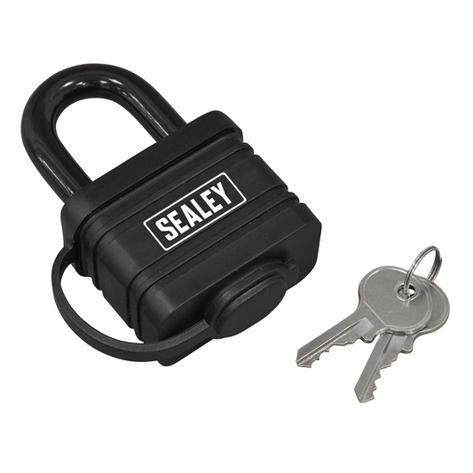 Sealey PL302W Steel Body Weatherproof Padlock 54mm