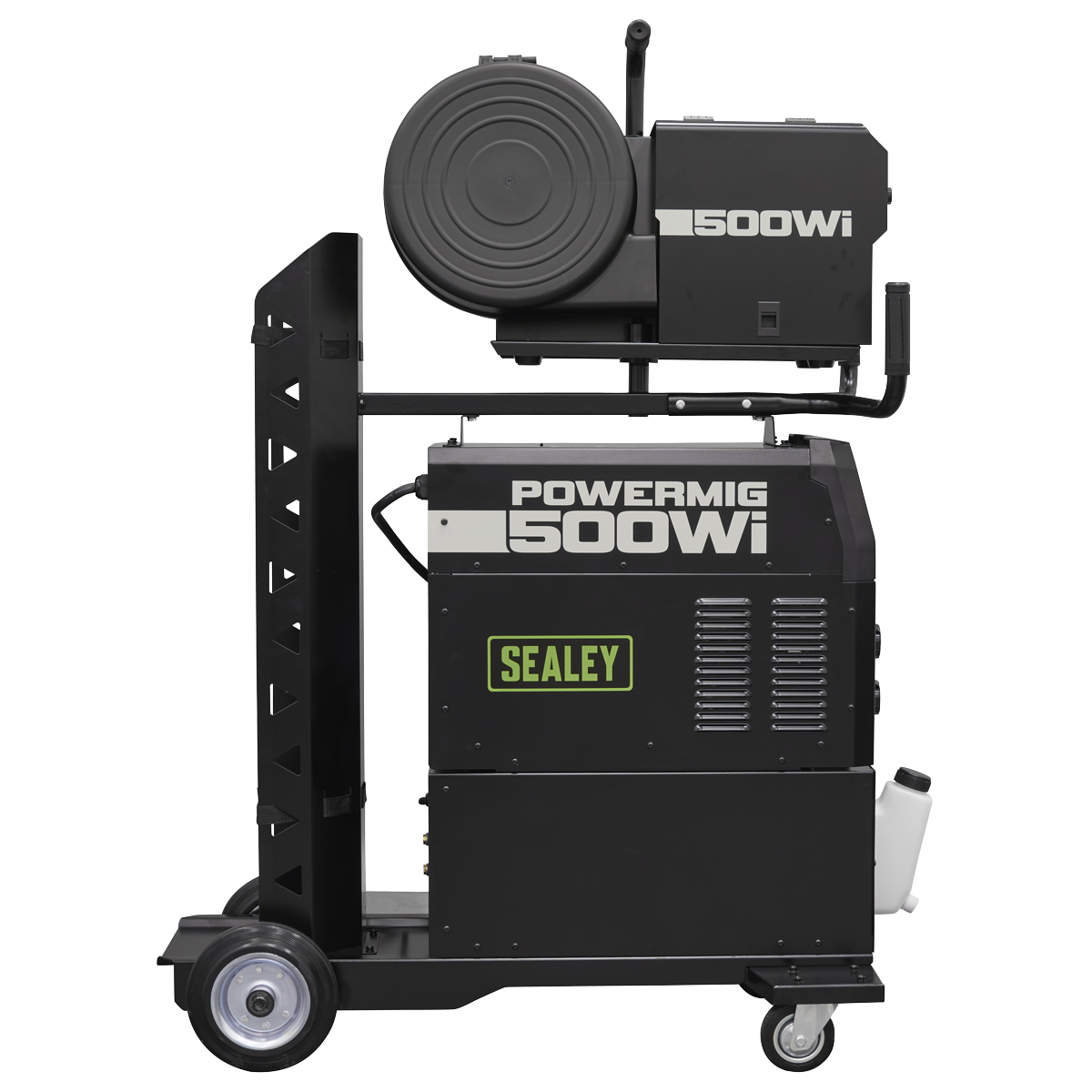 Sealey POWERMIG500Wi 500A Professional Gas/Gasless MIG/TIG/MMA Inverter Welder with Portable Wire Feeder & Water Cooler 400V 3ph