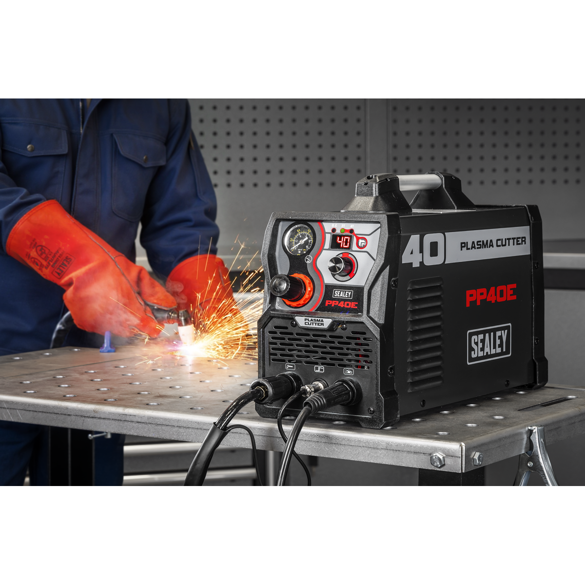 Sealey PP40E Plasma Cutter Inverter 40A 230V